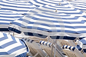 Umbrellas on the beach