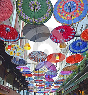 Umbrellas in Kadikoy photo