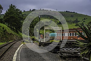 Umgeni steam railway station in Inchanga Durban runs steam train and locomotive