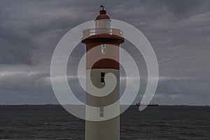 Umhlanga lighthouse seascape in Durban Kwazulu Natal photo