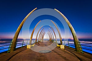 Umhlanga pier sunrise, South Africa