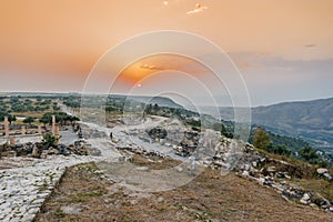 Umm Qais gadara romans ruins jordan