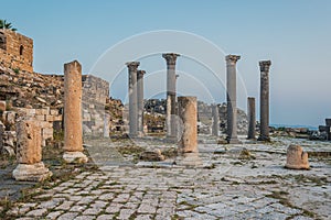 Umm Qais gadara romans ruins jordan