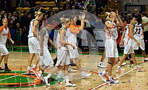UMMC is celebrating a victory over Galatasaray.
