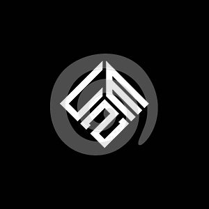 UMZ letter logo design on WHITE background. UMZ creative initials letter logo concept.