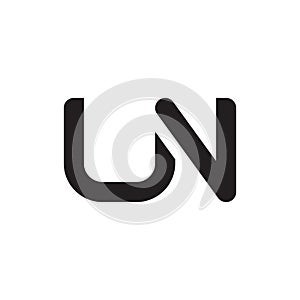 un initial letter vector logo icon photo