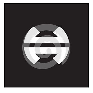 UN Monogram Logo Letter Vector profesional