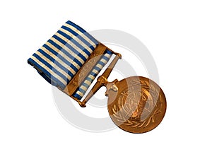 UN Peacekeeping Medal Korea