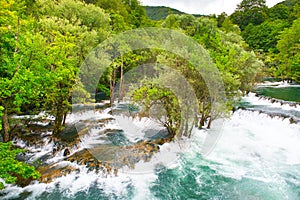 Una river rapids photo