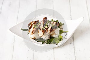 Unadon, Eel is a key ingredient in Japanese cuisine. Its tasty and gelatinous