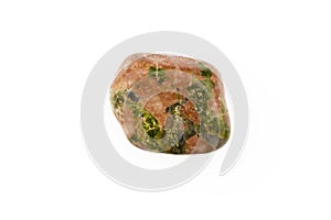 Unakite natural gemstone