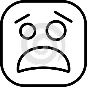 Unamused Face Vector Icon