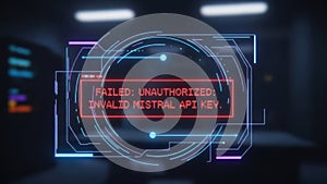 Unauthorized api key error