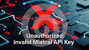 Unauthorized: invalid mistral api key