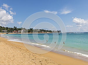 Unawantana beach in Srilanka photo