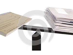 Unbalanced Checkbook and Bills