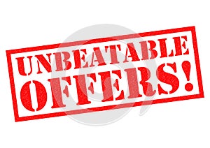 UNBEATABLE OFFERS!