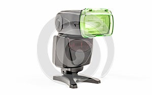 Unbranded external flash unit for DSLR camera