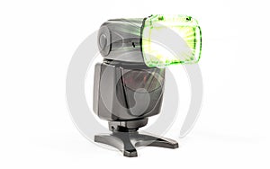 Unbranded external flash unit for DSLR camera