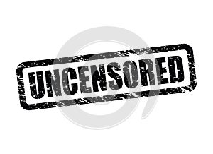A uncensored worn stamp
