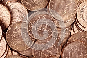 Uncirculated British Half Pennies