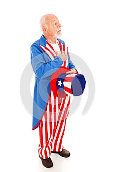 Uncle Sam - Pledge of Allegiance photo