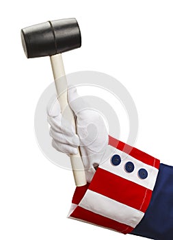 Uncle Sam Rubber Mallet