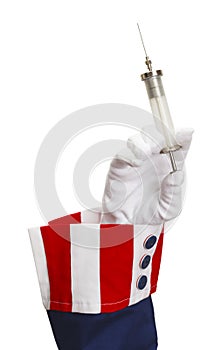 Uncle Sam Syringe