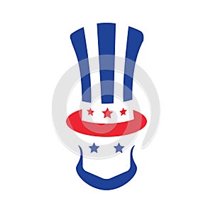 uncle sam. Vector illustration decorative design