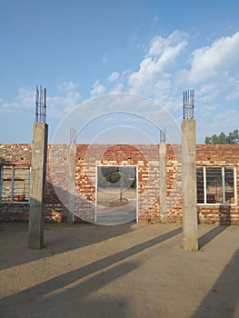 Uncomplete Building under construction