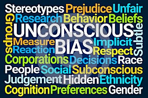 Unconscious Bias Word Cloud photo