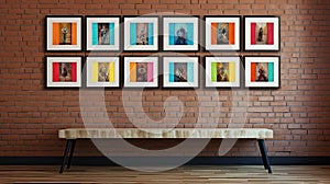 unconventional interior design picture frame photo