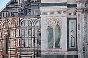 Unconventional view of the dome of Florence