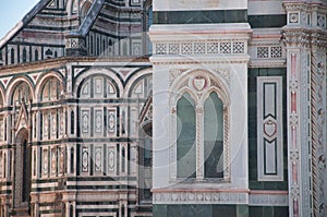 Unconventional view of the dome of Florence photo