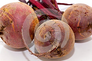 Uncooked beetroot