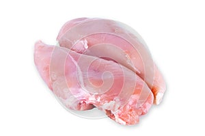 Uncooked chicken breast photo