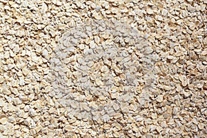 Uncooked dried rolled oats
