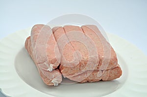 Uncooked Pork sausages