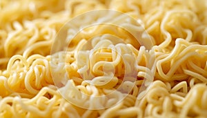 Uncooked ramen noodles