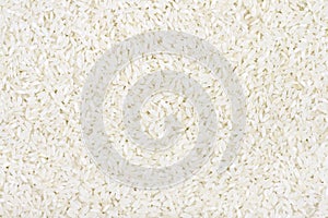 Uncooked white rice background