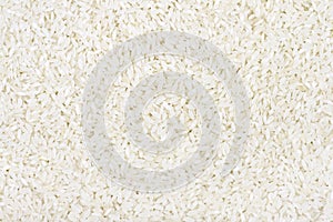 Uncooked white rice background