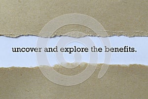Uncover and explore the benefits on white paper