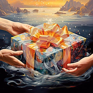 Uncover the Mystery: A Glimpse into Wrapped Gift Delights