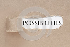 Uncovering possibilities photo