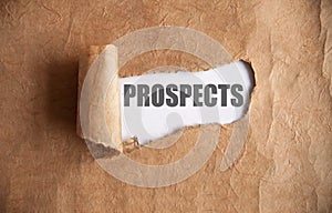 Uncovering prospects