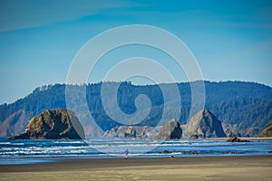 Uncrowded, Picturesque Oregon Coast Beach photo