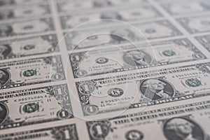 Printing American dollars