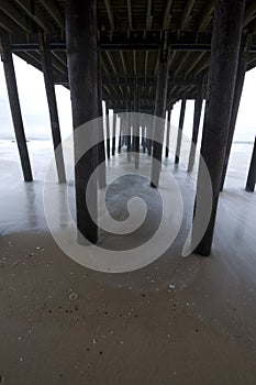 Under the boardwalk