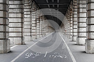 Under the bridge of Bercy