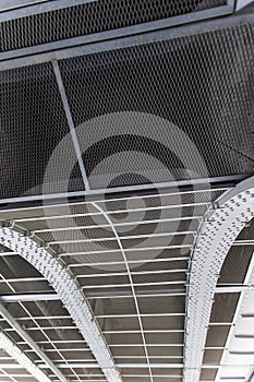 Under the bridge in metro way